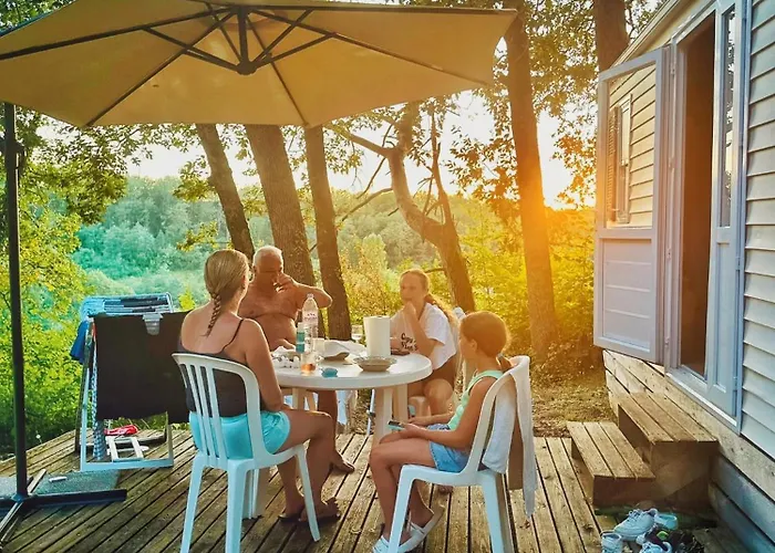 キャンプ場 Ushuaia Village La Colombiere - Mobil-home Eco 3 Pieces 4 Personnes Mae-6031